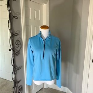 Aqua Half Zip